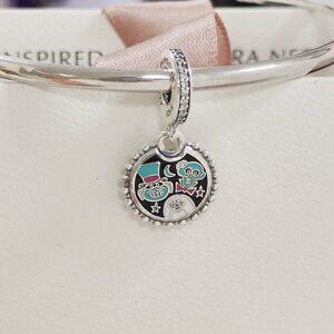 Pandora Hitchhiking Ghosts The Haunted Mansion Charm S925 Silver with box